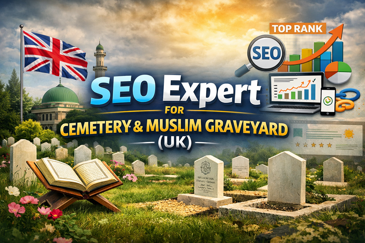 Case Study: SEO Growth for a UK-Based Muslim Cemetery & Graveyard